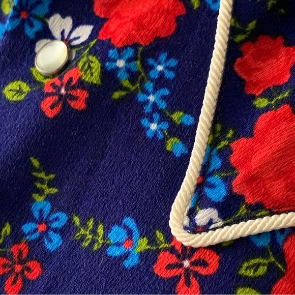 v i n t a g e :: Western Pearl Snap Floral Dagger Collar Shirt - Picture 9 of 12